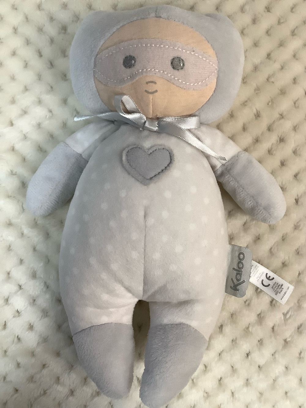 Kaloo My First Super Hero Soft Plush Doll Stuffed Baby Doll Toy No Cape